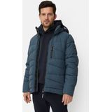 camel active - Blouson - Tinted Blue - Met Afneembare Capuchon