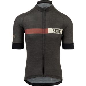 AGU Merino Fietsshirt SIX6 Heren - Zwart - M
