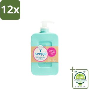 Seepje - Handzeep - Zachte Geur - Lavendel met Tonka - 300 ml - Voordeelverpakking - 12 stuks - Handzeep - Lavendel