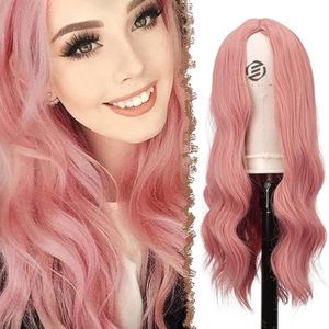 Equivera Pruiken Dames - Haar - Synthetisch Haar - Pruik - Premium - Voor Vrouwen - Cadeau