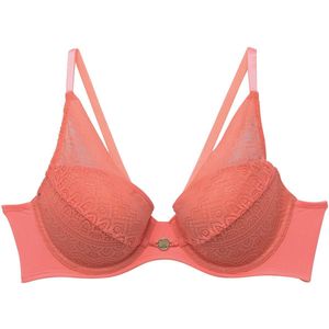 Pomm'Poire - Gaufrette - Bustier - Roze - Met Beugels en Ampliform Groeiende Cups