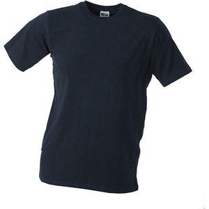 James and Nicholson Unisex Elastische Tee (Marine)