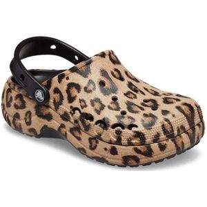 Croc Baya Platform Printed Clog Zwart/Multi 38/39 US W6