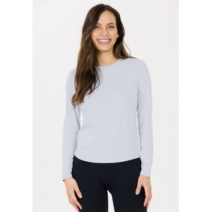 Athlecia - Miwa - Functioneel Shirt - Lichtgrijs - Lange Mouw