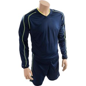 Precision Voetbaltenue Marseille Polyester Navy/geel Maat L