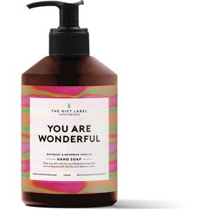The Gift label you are wonderful handzeep 400ml