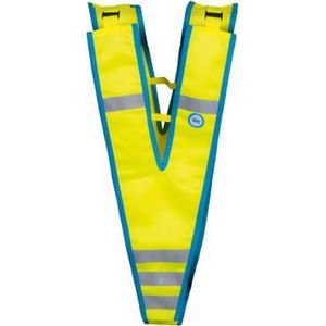 WOWOW veiligheidshesje kind - Fun collar geel