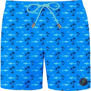 Become Zwemshort Haai L - Gerecycleerd