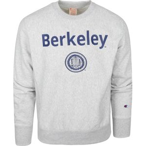 Champion Sweater Logo Berkely Grijs - Maat L - Heren - Sweaters