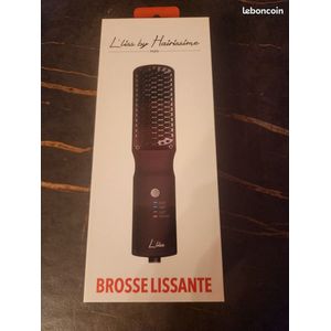 L'Liss by Hairissime gladmakende borstel, Stijlborstel - Voor Nat en Droog, Zachte Borstelharen - 3Hittestanden.