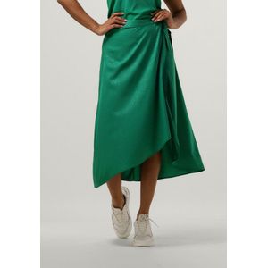 My Essential Wardrobe Linemw Wrap Skirt Rokken Dames - Groen - Maat 40