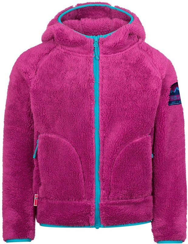 Trollkids - Borgund Xt - Jas - 100% Polyester - Met Ritszakken