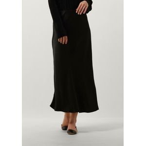 Notre-V Satin Skirt Rokken Dames - Zwart - Maat L