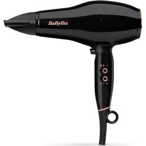 BaByliss Pro Power Föhn - Zwart - Professionele Salon AC Motor - 2300W