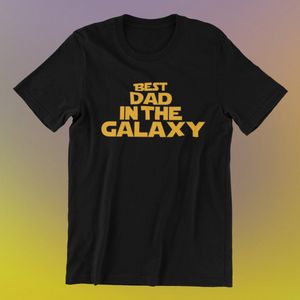 Vaderdag T-Shirt - Best Dad In Galaxy - Vaderdag - Maat XL