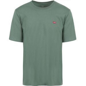 Levi's - T-shirt Big & Tall Original Groen - Heren - Maat 5XL - Regular-fit