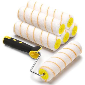 Verfrollerset - voor gladde afwerking - set van 5