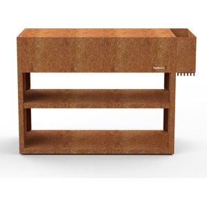 Barbecook Nestor Buddy - Cortenstaal - 133x55x90cm