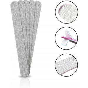 Zebra Nagelvijl Set 5 Stuks - Korrel 100/180