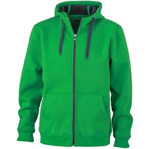 James and Nicholson Heren Dubbelgewichtjasje (Varensgroen/grafiet)