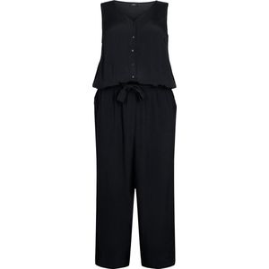 ZIZZI VBELLA SL JUMPSUIT Dames Jumpsuit - Black - Maat M (46-48)