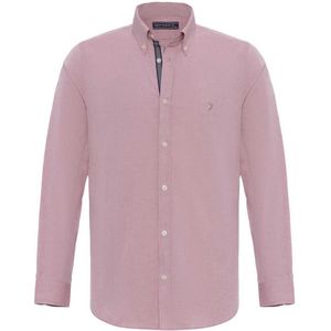 Felix Hardy - Overhemd - Rood - 100% Katoen - Heren