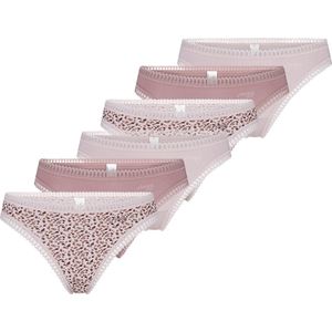 sloggi Dames string 6 pack GO Crush