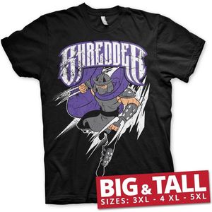 Teenage Mutant Ninja Turtles Unisex Tshirt -3XL- The Shredder Blauw