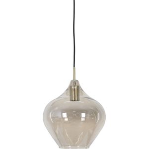 Light & Living Hanglamp Rakel - Brons - Ø27cm - Modern - Hanglampen Eetkamer, Slaapkamer, Woonkamer