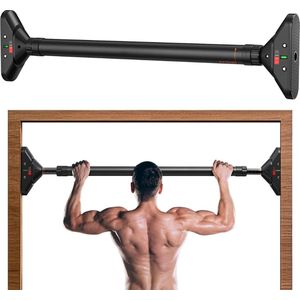 VELTRR® Pull Up Bar Deur - Optrekstang - Station - Extra Stevig - Zwart