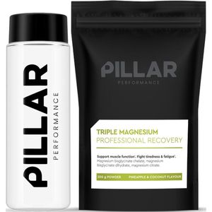 PILLAR Performance Triple Magnesium Pineapple Coconut + Micro shaker (voordeelpakket)