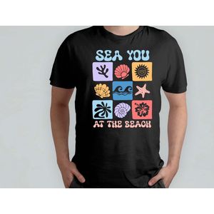Sea You All The Beach - T Shirt - BeachVibes - BeachLife - SunSandSea - OceanView - StrandVibes - StrandLeven - StrandDag - Tropisch