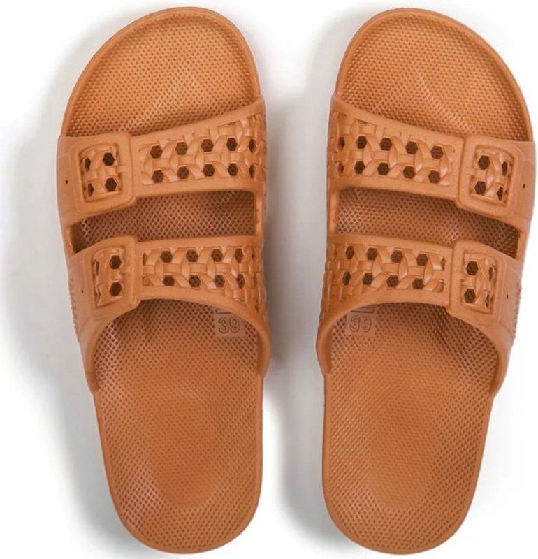 Freedom Moses - Kids Paz Toffee Caramel - Slippers - Polyester - Waterdicht