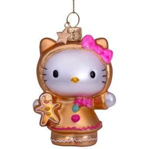 Ornament glass Hello Kitty gingerbread H9cm w/box