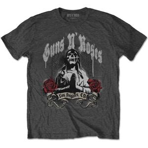 Guns N' Roses - Death Men Heren T-shirt - L - Grijs