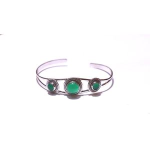 Green Onyx eye armband