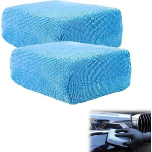 Set van 2 Herbruikbare Anti-Condens Sponzen voor Streepvrij Reiniging