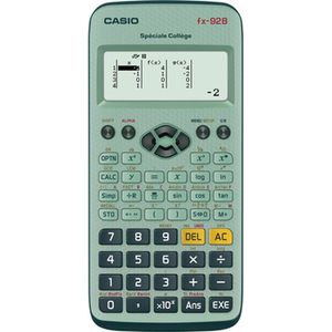 Casio fx-92B Spéciale Collège - Wetenschappelijke rekenmachine (België)