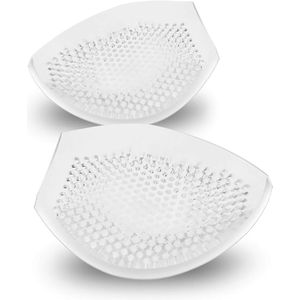 Kraftverdia® - Bh vulling siliconen - bh pads dames - Push up pads - 2 stuks - Transparante gel-honingraat BH-inzetstukken - Borstvergroters - Herbruikbaar, waterdicht, ademend voor badpakken, bikini's - voor A- tot C-bekers - Shapetape