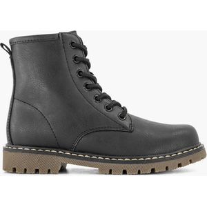 graceland Zwarte veterboot - Maat 34