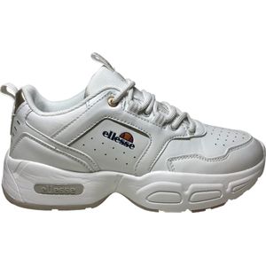 Ellesse - Mindy PU - Mt 41 - veter sneakers - hoge witte zolen - wit