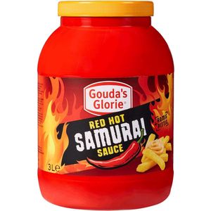 Gouda's Glorie - Red Hot Samurai Sauce - 3Ltr