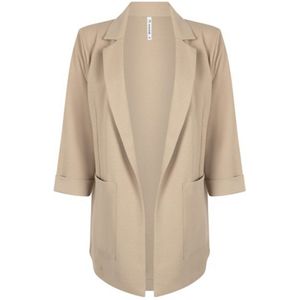 Zoso Crepe fabric jacket Sand