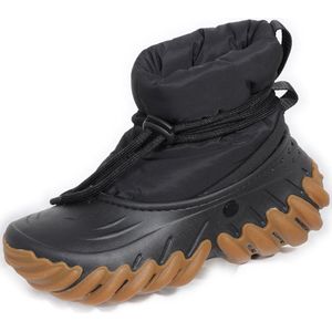Crocs Echo Sneakers Heren - Zwart - Maat 43-44 - Mesh/Synthetisch