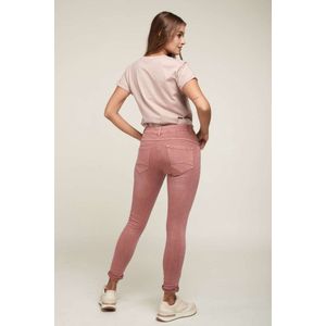 Broek Toxik3 5 button slim fit oud roze