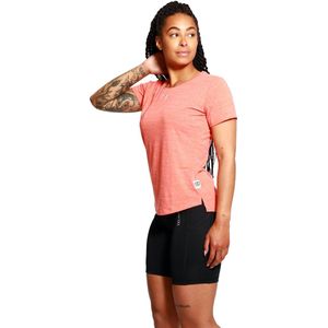 Marrald Performance T-Shirt - Dames Top Shirt Singlet Sporttop Sport Sportshirt Yoga Fitness Hardlopen - Oranje XL