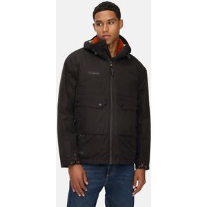 camel active texxxactieve jas met 2-in-1 functie - Maat menswear-S - Zwart