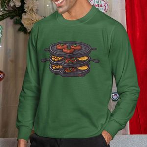 Foute Kerst Trui Groen Gourmetstel M