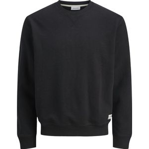 Jack&Jones - Jjgrady - Sweatshirt - Zwart - Ronde Hals - Lange Mouwen