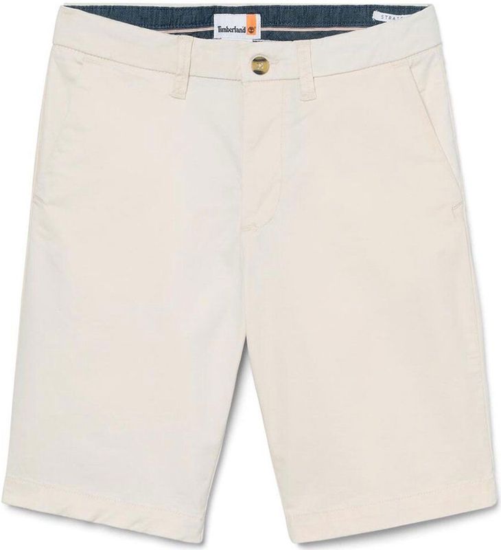 Timberland - Claremont Twill Chino Shorts - Beige - Regular Fit - Heren